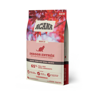 Acana Cat Indoor Entrée Kip&Haring - Kattenvoer - 4.5 kg kattenbrokken