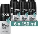 AXE Deodorant Anti-transpirant Apollo - 6 x 150ml