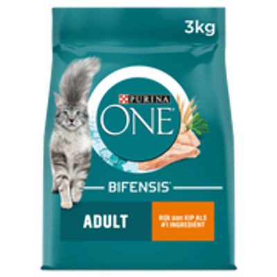 PURINA® ONE Adult Rijk aan Kip kattenvoer 3000 gram - kattenbrokken