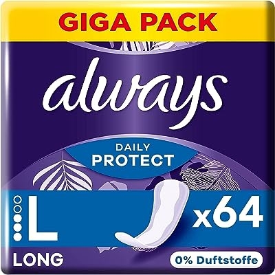 Always Daily Protect Inlegkruisjes voor dames - 64 stuks