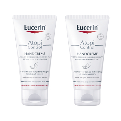 Eucerin AtopiControl Handcrème DUO | 2 x 75 ml PROMO