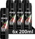 AXE Deodorant Bodyspray Africa - 6 x 200ml