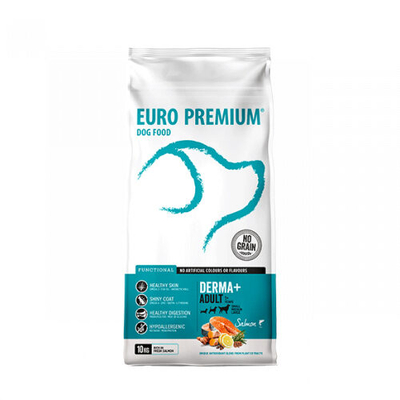 Euro-Premium adult derma+ - 10kg - hondenbrokken
