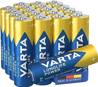 Varta Longlife Power AA Mignon LR6 alkaline Batterij - 20 stuks