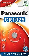 Panasonic CR2025 Lithium knoopcel, 3 V, 2 stuks