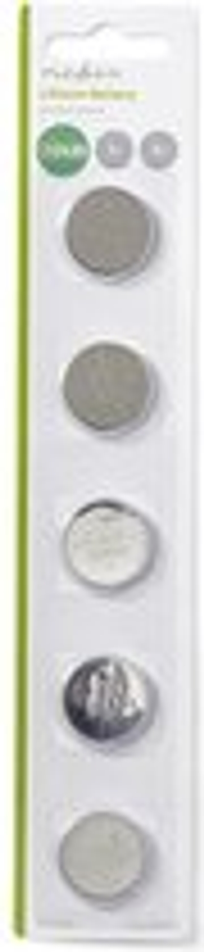 Nedis Lithium-Knoopcelbatterij CR2430, 3 V - 5 stuks