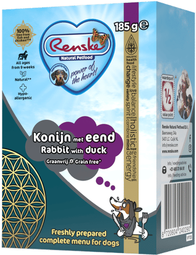 Renske Vers Konijn met Eend Graanvrij 185 gr
