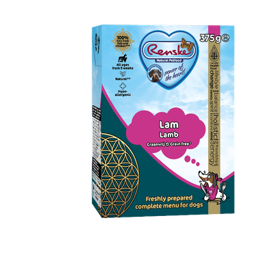 Renske Lam graanvrij 375 gram - natvoer honden