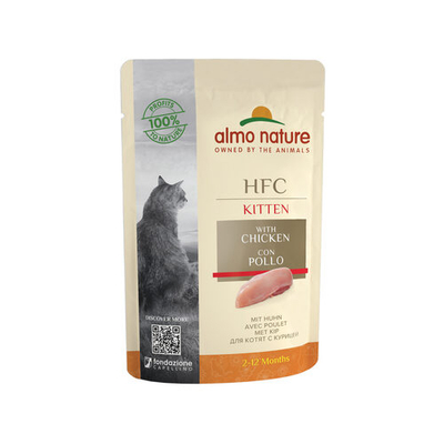Almo Nature HFC kat cuisine pouch kitten 55gr - natvoer katten