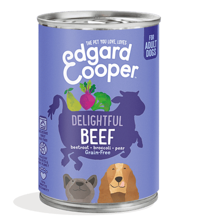 Edgard & Cooper Rund blik 400 gr - natvoer honden