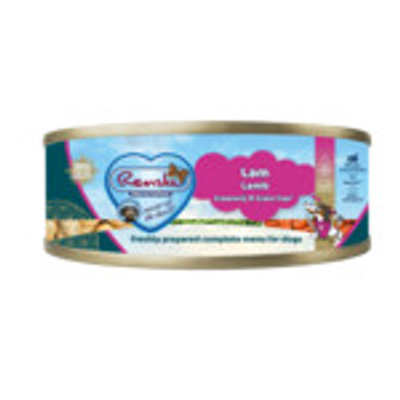 24x Renske Blik Vers Gestoomd Complete Menu Lam Graanvrij 95 gr - natvoer honden
