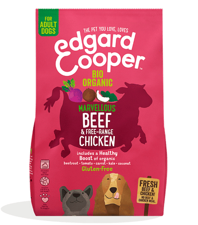 Edgard & Cooper Bio Organic Beef Adult Rund&Kip&Rode Biet - Hondenvoer - 700 g Biologisch