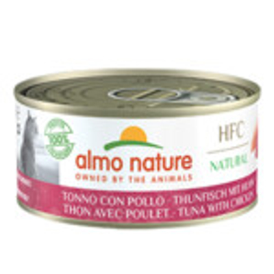 Almo Nature HFC Natural Kattenvoer Tonijn & Kip 150 gr - natvoer katten