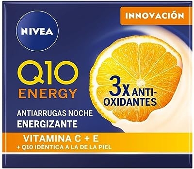 NIVEA Q10 Energy Anti-Wrinkle Night Cream+ Energizing - 50 ml