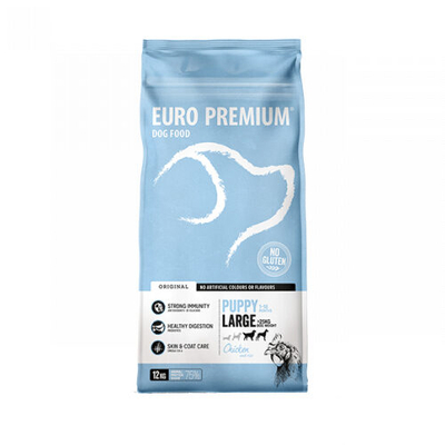 Euro Premium Puppy Large - Chicken&Rice - 12kg - hondenbrokken