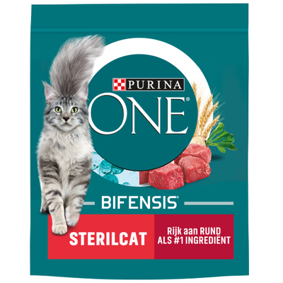 Purina One Sterilcat - Rund/Tarwe - 800 gram - kattenbrokken
