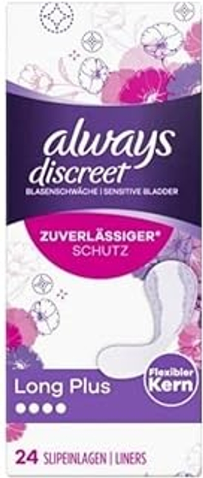 Always Discreet Long Plus maandverband - 24 stuks