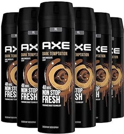 AXE Deodorant Bodyspray Dark Temptation - 6 x 200 ml