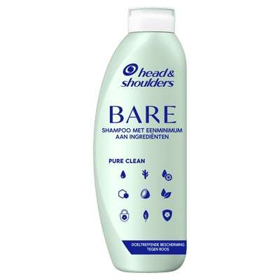 Head & Shoulders Bare Pure Clean Anti-roos Shampoo - 400 ml