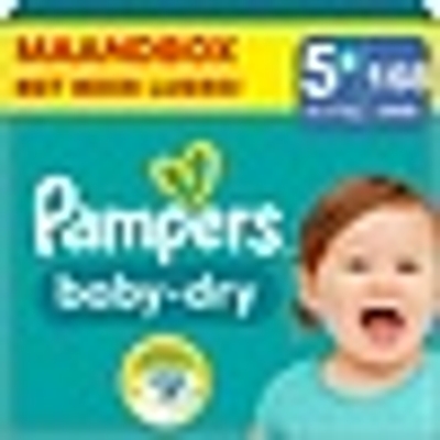 Pampers Baby Dry  luiers maat 5 plus - 168 stuks