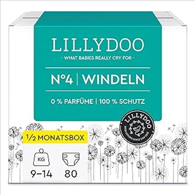 LILLYDOO  luiers maat 4 - 80 stuks