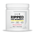 Body & Fit Ripped Pre-Workout Fruit Punch - 30 scoops