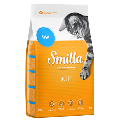 1kg Adult Vis Smilla Kattenvoer - kattenbrokken