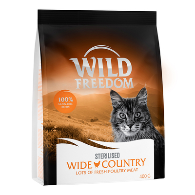 400g Adult Sterilised Wild Freedom Kattenvoer - kattenbrokken