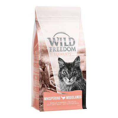 Wild Freedom Adult "Whispering Woodlands" Kalkoen - Graanvrij - 2 kg - kattenbrokken