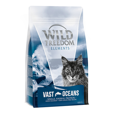 Wild Freedom Adult "Vast Oceans" Zalm - Graanvrij - 400 g - kattenbrokken