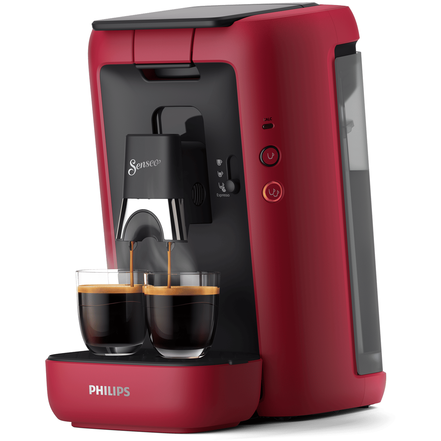 Philips Senseo Select Square CSA260/90 koffiepadmachine - Rood