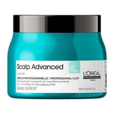 L'Oréal Professionnel Serie Expert Scalp Advanced Anti-Oiliness 2-in-1 Shampoo&Mask 500 ml