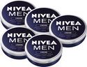 NIVEA MEN Bodycrème - Gezicht, Lichaam en Handen - 5 x 150 ml