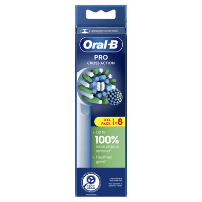 Oral-B CrossAction  opzetborstels - 8 stuks