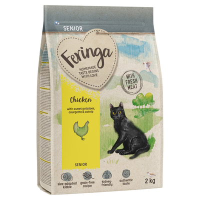 Feringa Senior 7+ Kip - 2 kg - kattenbrokken