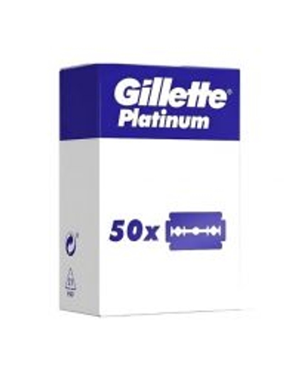 Gillette Platinum scheermesjes - 50 stuks