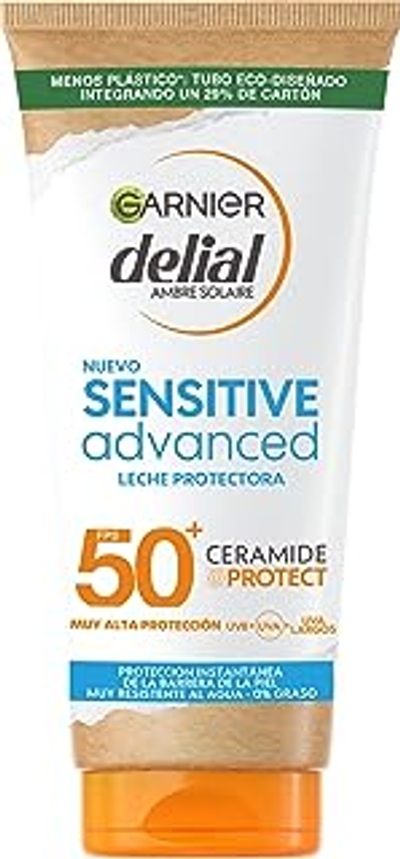 Garnier Delial Sensitive Advanced Zonnemelk SPF50+ - 175 ml