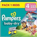 Pampers Baby Dry  luiers maat 4 - 222 stuks