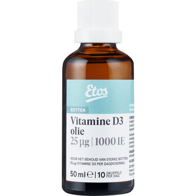 Etos Vitamine D3 Hooggedoseerd Olie