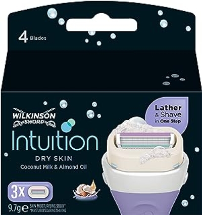 Wilkinson Intuition Dry Skin scheermesjes - 3 stuks
