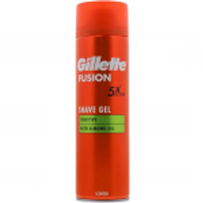 Gillette Fusion5 Scheergel Ultra Sensitive - 200 ml