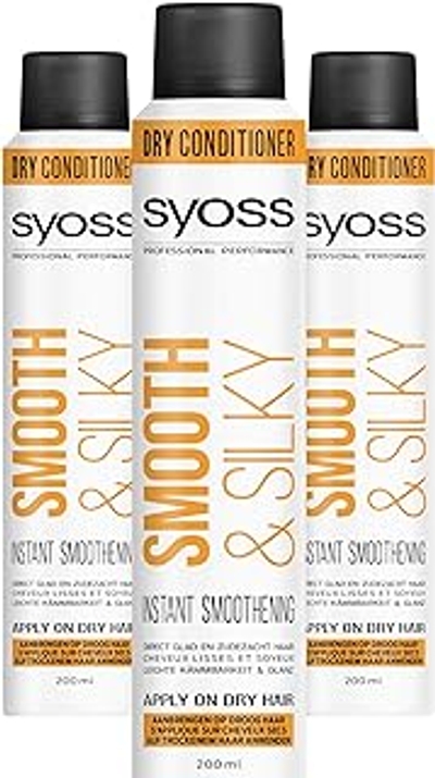 Syoss Smooth en Silky Haarmousse Droogshampoo - 3 x 200 ml