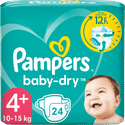 Pampers Baby Dry  luiers maat 4 plus - 24 stuks
