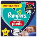 Pampers Baby Dry Night Pants  luierbroekjes maat 5 - 140 stuks