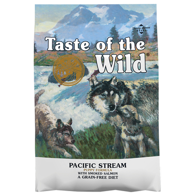 2 + 1 gratis! Taste of the Wild droogvoer 3 x 2 kg - Pacific Stream Puppy (3 x 2kg) - hondenbrokken