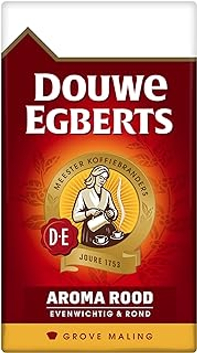 Douwe Egberts Filterkoffie Aroma Rood Grove Maling - 6 x 500 gram