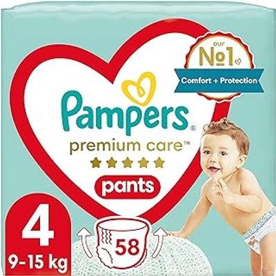 Pampers Premium Care  luiers maat 4 - 58 stuks