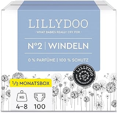 LILLYDOO  luiers maat 2 - 100 stuks