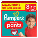 Pampers Baby Dry Pants  luierbroekjes maat 8 - 117 stuks