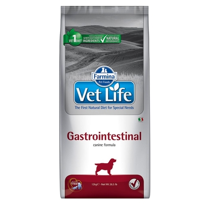 Vet Life hondenvoeding Gastrointestinal 12 kg